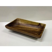 Moontime Alaçatı Akasya Sunumluk Dikdörtgen Kayık Çerezlik 25 cm