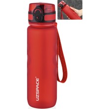 Tüftürük Uzspace 500 ml Kaydırmaz Maksimum Tutuş Destekli Tritan Su Matarası