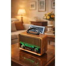 Everton RT-774 Nostalji Radyo | Fm/am/sw Radyo | Güneş Enerjili | USB & Mp3 Radyo