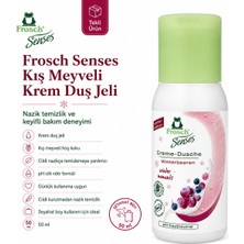 Frosch Senses Winterbeeren Kış Meyveli Krem Duş Jeli Ph Cilt Nötr Seyahat Boy 50 ml