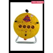 HBG Markt 20 Metre Makaralı Uzatma Kablosu 3x1.5 Mm² (5647)