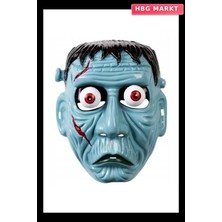 HBG Markt Frankenstein Temalı Sallanan Oynar Gözlü Maske