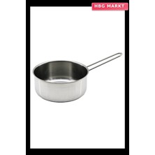 HBG Markt 14 cm Tel Kulplu Çelik Sos Tavası