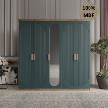 Flances Soho 5 Kapak Mdf Gardırop