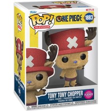 Funko One Piece Pop! Tony Tony Chopper (Flocked) (Live Action) Pop Nadir Koleksiyonluk Figür