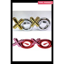 HBG Markt Xoxo Parti Gözlüğü 2 Renk 2 Adet