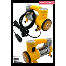 HBG Markt Italyano 12V 150 Psı Taşınabilir Metal Hava Kompresörü