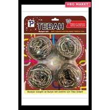 HBG Markt 4 Parça  Bulaşık Top Teli (5647)