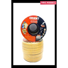 HBG Markt Beyaz 100MT 2X50MT Bobin Fitil Kapı Pencere Bant (5647)