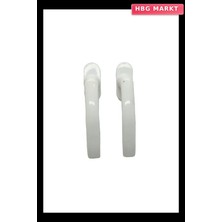 HBG Markt Tool 2 Parça Beyaz Pvc Pencere Kolu