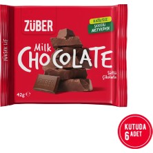 Züber Sütlü Çikolata 42G x 6 Adet