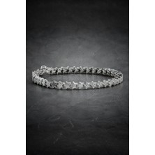 Bereka Jewelry 925 Ayar Gümüş Yıldız Bileklik - Stellar Path