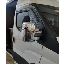 Moontime Alaçatı Iveco Daily Abs 2014 Üzeri Uyumlu Krom Ayna Kapağı 2 Parça