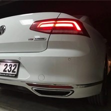 Moontime Alaçatı Volkswagen Passat B8 R-Line Egzos Çerçevesi 2 Prç. 2015 ve Sonrası
