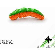 Spiinx Spıınx Pupa Silikon Yem 35MM 12Lİ Peynir Aromalı Uv Li Renk: Cıtrus 54