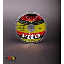 Vito Süper Strong Monoflament Şeffaf Misina 160 Metre 0,38MM