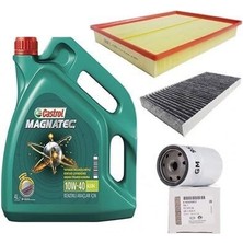 Opel / Vectra C Z16XE-Z16XEP 10W-40 Castrol Periyodik Bakım Seti Bujisiz
