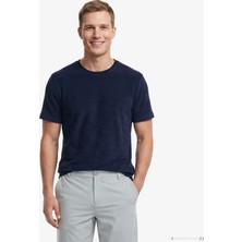 Nautica Erkek Lacivert Regular Fit T-Shirt V65369T.4NV