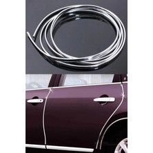 Moontime Alaçatı Skoda Octavia 15 Metre U Tipi Krom Nikelaj Elkamet Şerit Çıta