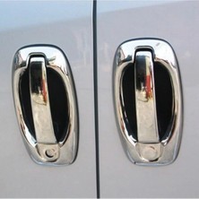 Moontime Alaçatı Fiat Fiorino 2008 >uyumlu 4 Kapı Kolu Krom Set 8 Parça