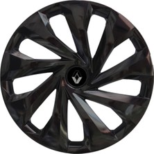 Moontime Alaçatı Renault Scenic 14'' Inç Uyumlu Jant Kapağı 4 Adet 1 Takım 1013