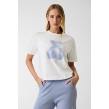 Guess  Stras Taşlı T-Shirt V6YI06K4273