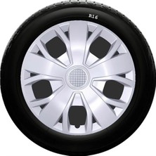 Moontime Alaçatı Volkswagen Uyumlu 16 Inc Kırılmaz Sks Jant Kapağı 1 Takım 4 Adet NO:420