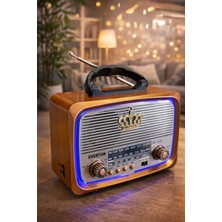 Everton RT-849 USB Am-Sw-Fm Bluetooth Panelli Nostalji Radyo