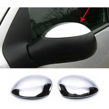 Moontime Alaçatı Citroen C2 Krom Ayna Kapağı 2 Parça 2002 ve Üzeri P.çelik
