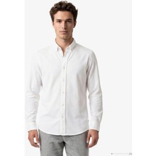 Nautica Erkek Beyaz Regular Fit Gömlek W65496T.1BW