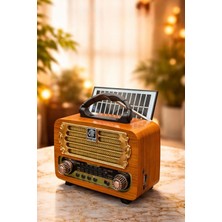 Everton RT-674 USB Am-Sw-Fm Bluetooth Panelli Nostalji Radyo