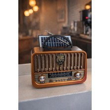 Everton Rt 878 USB Am-Sw-Fm Bluetooth Panelli Nostalji Radyo