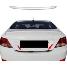 Moontime Alaçatı Hyundai Accent Blue Krom Bagaj Alt Çıtası P.çelik 2011-2018 Arası