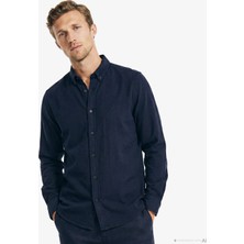 Nautica Erkek Lacivert Regular Fit Gömlek W65453T.4NV