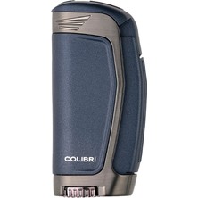 Colibri E3 3 Torch Pürmüz Lacivert Puro Çakmağı TR9931