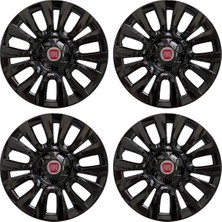 Moontime Alaçatı Fiat Punto Evo 15'' Inç Uyumlu Jant Kapağı 4 Adet 1 Takım 1012