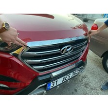 Moontime Alaçatı Hyundaı Tucson Kaput Ucu Çıtası Nikelajı