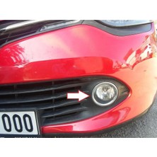 Moontime Alaçatı Renault Clio Uyumlu 4 Sis Farı Çerçevesi 2 Parça Krom 2012 - 2015