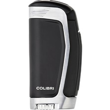 Colibri E3 3 Torch Pürmüz Siyah - Krom Puro Çakmağı TR9934