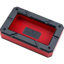 Colibri Rally Ashtray Siyah - Kırmızı Puro Küllüğü TR9940