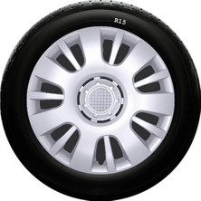 Moontime Alaçatı Chevrolet Uyumlu 15 Inc Kırılmaz Sks Jant Kapağı 1 Takım 4 Adet NO:312