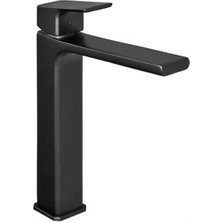 Eca Tiera Lavabo Bataryası Yüksek Mat Siyah 102188002C1