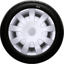 Moontime Alaçatı Volkswagen Uyumlu 16 Inc Kırılmaz Sks Jant Kapağı 1 Takım 4 Adet NO:405