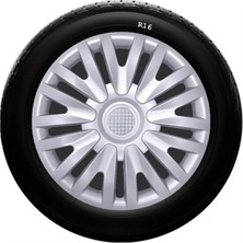 Moontime Alaçatı Ford Uyumlu 16 Inc Kırılmaz Sks Jant Kapağı 1 Takım 4 Adet NO:412