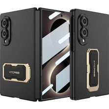 AktarMobile Galaxy Z Fold 8 uyumlu Kılıf Dönebilen Kick Standlı Kamera Korumalı Premium Kompakt Kapak