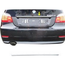 Moontime Alaçatı Bmw 3 Series E60 E61 Krom Bagaj Çıtası 2001-2010 Arası Paslanmaz Çelik Uyumlu