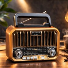 Everton RT-685 Nostalji Radyo | Fm / Am / Sw Radyo | Mp3 Destekli | Taşınabilir Radyo