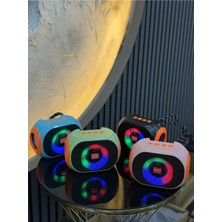 Everton RT-346 Bluetooth Ses Bombası LED Işıklı Hoparlör USB / Tf Kart / Mp3 Destekli Mini Speaker