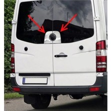 Moontime Alaçatı Vw Crafter Krom Arka Amblem Çerçevesi 2006-2017 2 Parça Paslanmaz
