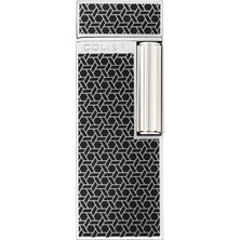 Colibri Continental Soft Flame Krom Desenli Çakmak TR9926